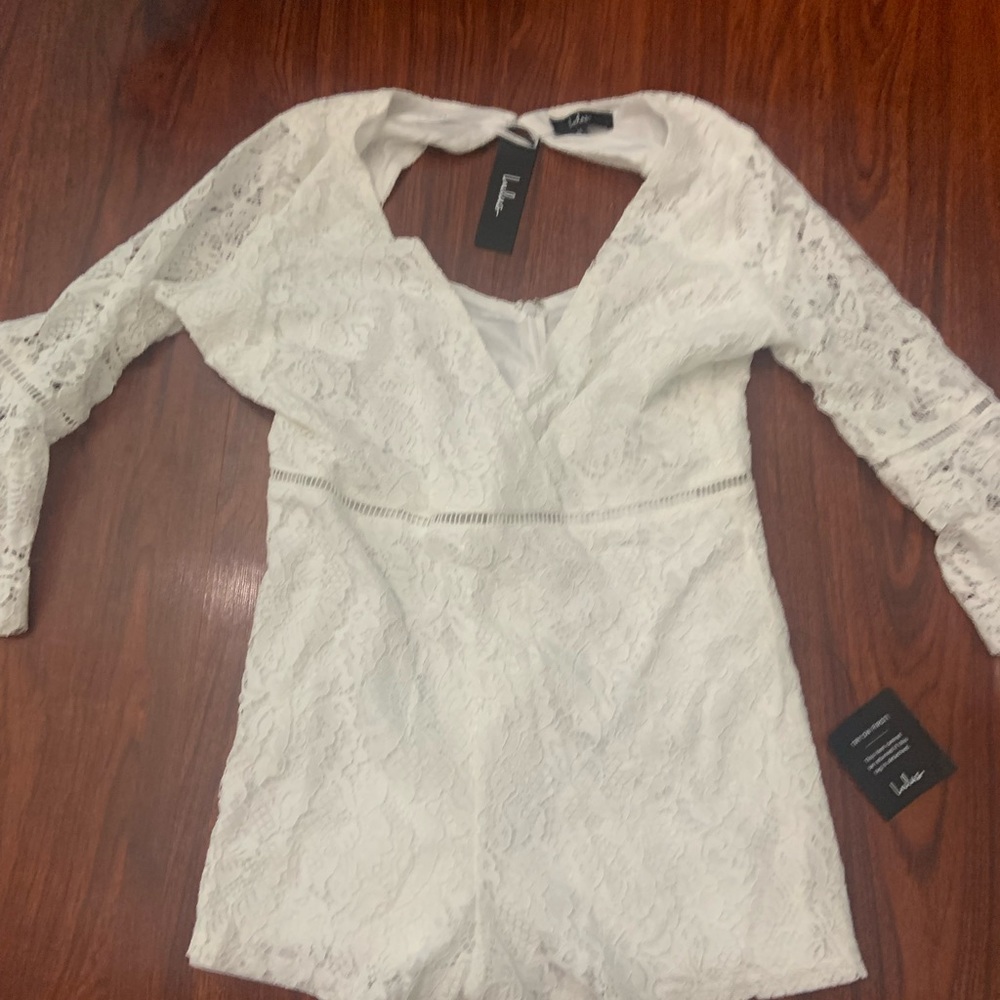 Lulu’s lace romper